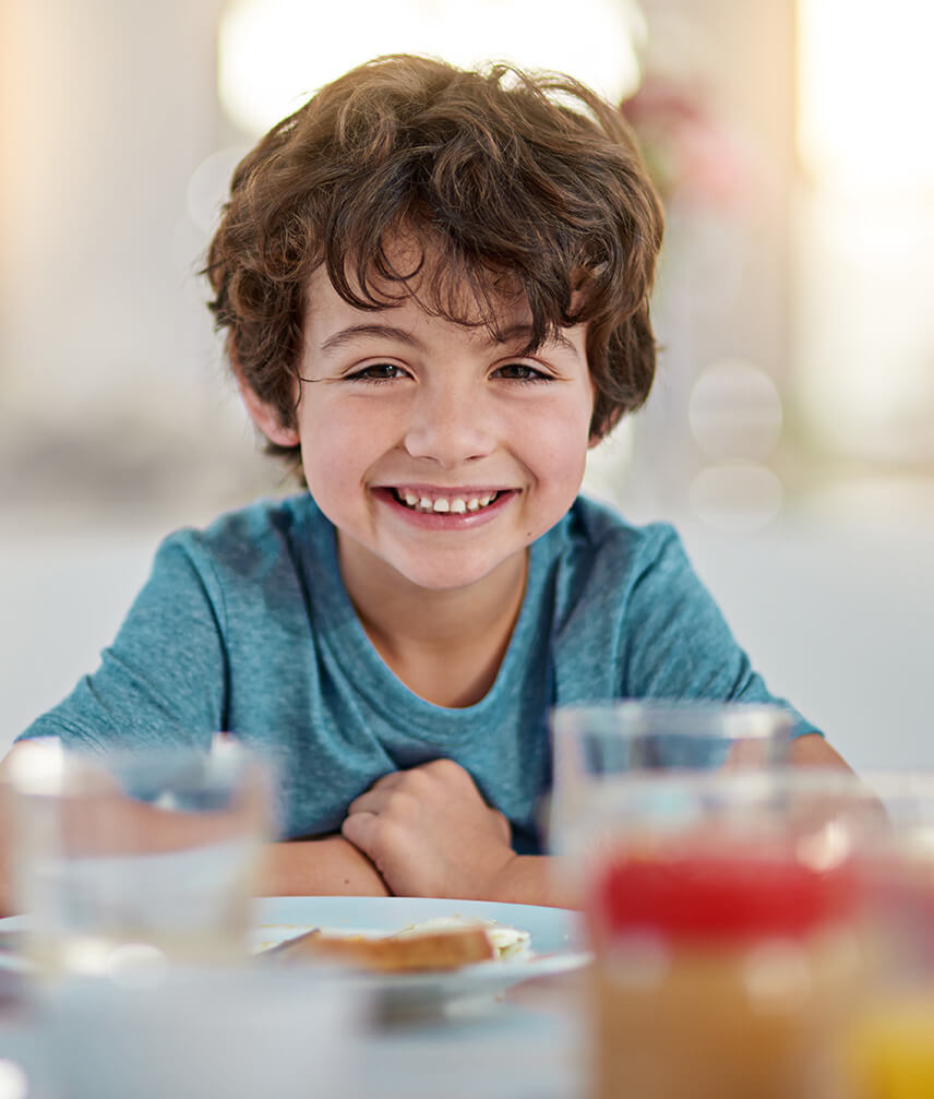 smiling young boy